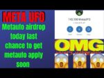 metaufo airdrop | free airdrop | metaufo token swap in trustwallet | metaufo token unlock | metaufo