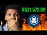 $521,572.39 Worth Of #CRO Burned Today!!! CRO Heading To $100!!!