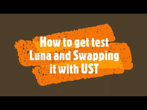 How to get Test Luna in Terra Testnet and Swapping it with UST…