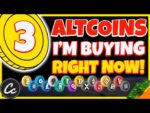 3 Crypto ALTCOIN I’m Buying RIGHT NOW! Crypto News