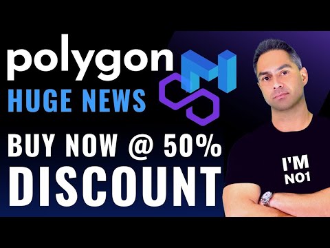 Polygon MATIC – TOP ALTCOIN TO BUY NOW AT 50% DISCOUNT – HUGE NEWS AND PRICE POTENTIAL