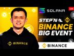 Binance – STEPN Will Pump To $10 Soon. GMT Coin 10x Incoming ! NFT Stepn GMT. Solana SOL News .