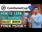Coinmarketcap Diamonds | How to USE coinmarketcap Diamonds | Collect Free Diamonds on coinmarket