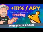 Earn 111%/APY in Passive Income staking $BABY using a Syrup Pool – Let me show you the details.