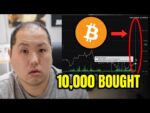 ANOTHER 10,000 BITCOIN BOUGHT…