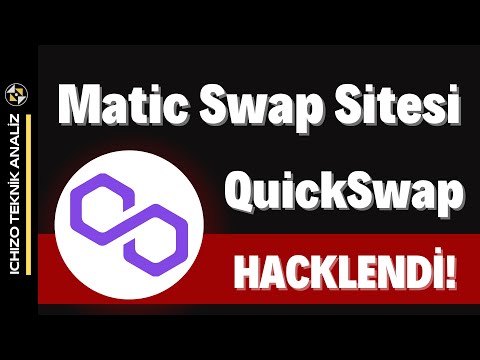 ACİL VİDEO!! Matic Swap Sitesi Quickswap Hacklendi!!! Matic Coin
