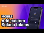 How to add custom Solana tokens on Exodus Mobile | Exodus Tutorial