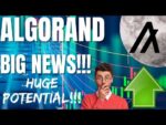 Algorand HUGE News Update! – ALGO Crypto Price Forecast 2022