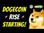 DOGECOIN 🔥 WHY DOGECOIN IS RISING FAST TODAY! DOGE TO .25! *PREDICTION & NEWS*