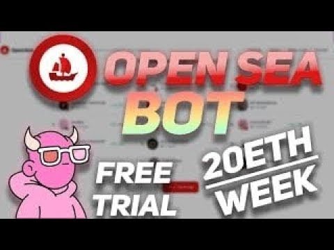 OpenSea Bot +20ETH per week | Opensea trading | Fast Buy / Sell