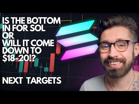SOLANA PRICE PREDICTION 2022!💎IS SOL HEADING DOWN TO $18-20 OR IS THE BOTTOM IN? – NEXT TARGETS👑