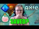Axie Infinity Saved?! SLP And AXS Price Prediction!
