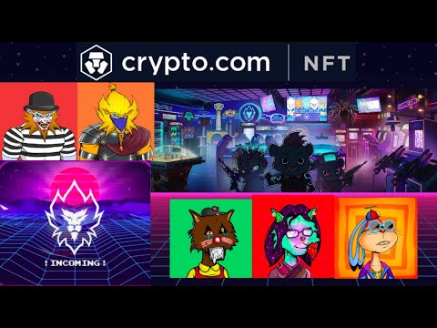 CRYPTO.COM NFT COLLECTION & CRONOS METAVERSE AUCTION LIVE!!! CRO COIN PROJECTS I AM WATCHING!!!