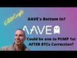 AAVE Cryptocurrency Showing Signs of a Significant Bottom. Has LIMITED supply so that means AAVE