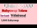 Instant $5,000 Babyswap Token|@InvestorIQ #freeairdrop #trustwallet #freefire #trustwalletairdrop