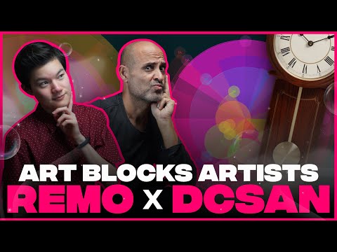 Art Blocks Artists REMO x DCsan: The Creative Duo’s Story Behind the Interactive Dream Engine NFT