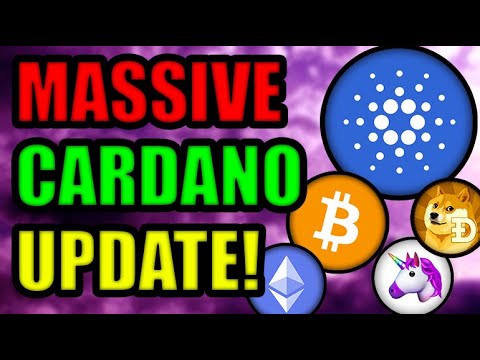 BIG CARDANO ADA UPDATE! [Uniswap, Ethereum, Bitcoin] CRYPTO NEWS TODAY