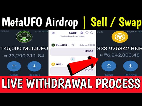How To Unlock / Withdraw / Sell / Swap MetaUFO On Trust Wallet | Legit or Scam | LIVE WITHDRAWAL