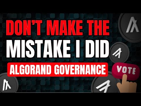 🚨🚨DON’T MAKE THIS MISTAKE!!! Is Algorand’s $ALGO Worth buying?
