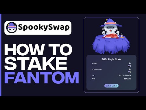 How To Stake Fantom And Use SpookySwap (2022 Tutorial)