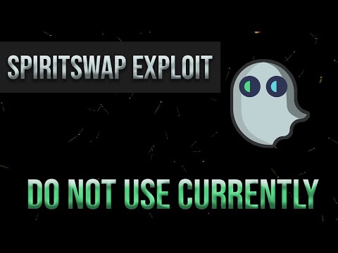 SpiritSwap Has Been Exploited