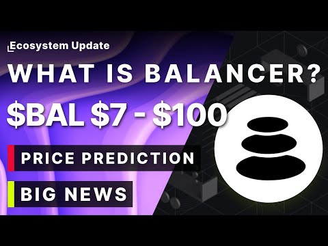 What is Balancer? Ecosystem Update! $7 – $100  Price Prediction!