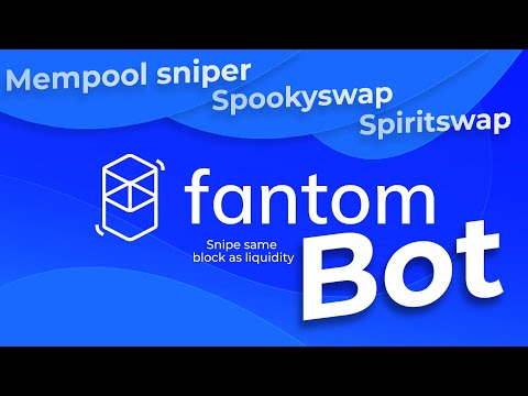 [Update]Fantom Bot – FTM Bot Mempool sniper Spookyswap Spiritswap 2022[FREE]