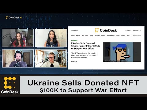 Ukraine Sells Donated CryptoPunk NFT for $100K to Support War Effort