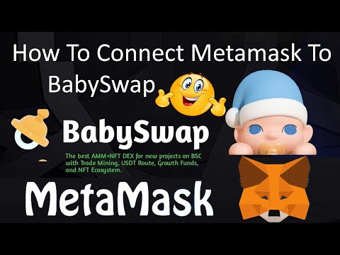 How To Connect Metamask To BabySwap | Passive Income Crypto | crypto wallets info