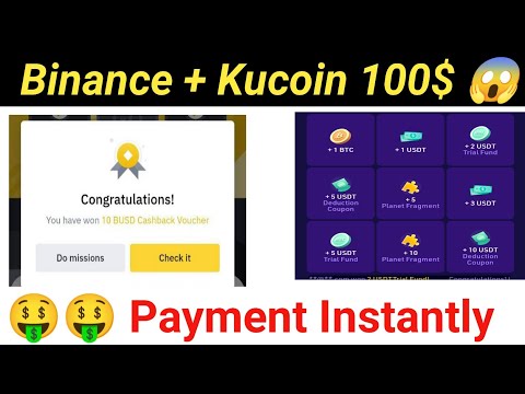 100$ Free Binance + KuCoin App 😱😱 Go And spin All Users Loot Working 🤑🤑 Don’t Miss All ✅