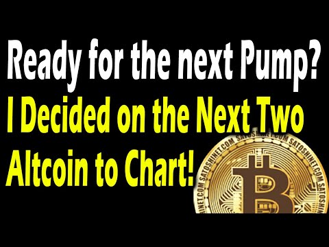 bitcoin about to pump! Next two altcoins I’ll be charting!