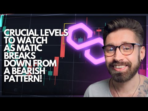 POLYGON PRICE PREDICTION 2022💎CRUCIAL LEVELS TO WATCH AS MATIC BREAKS DOWN FROM A BEARISH PATTERN👑
