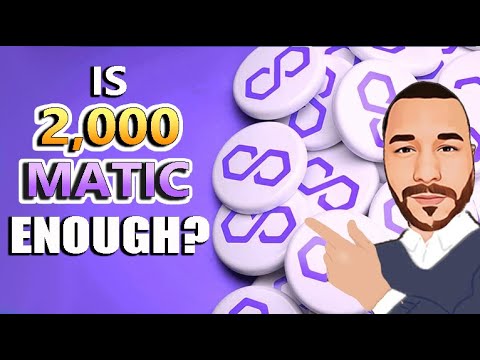 Is 2,000 Polygon MATIC Enough? – Super Realistic Breakdown! – Turn $1K To $1M Holding This Amount?