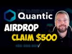 QUANTIC FINANCE | AIRDROP 5000$ | QUANTIC CRYPTO CLAIM BIG MONEY PROJECT