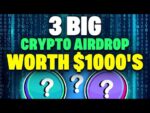 Missed APTOS?? Next 3 BIG Crypto Airdrops | How to Claim $1,000+