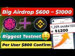 🚀Earn Free $600 To $1000 Zkasino 100% Confirm Airdrop 🤑 | Best Airdrop