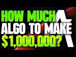 ALGORAND | HOW MUCH ALGO DO YOU NEED TO BECOME A CRYPTOCURRENCY MILLIONAIRE IN 2023 & BEYOND?