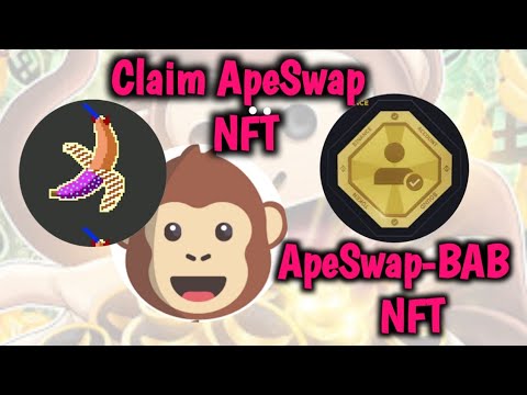 Claim ApeSwap NFT if you have Claimed BAB Token | Claim Raffle Ticket Get Free NFT