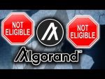 I’m INELIGIBLE For ALGORAND (ALGO) Governance Rewards!! Algorand ALGO Price Updates & Analysis